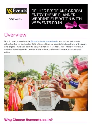 delhi s bride and groom entry theme planner