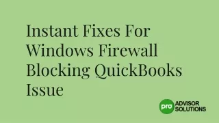 instant fixes for windows firewall blocking