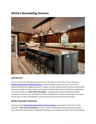 Kitchen Remodeling Services 17