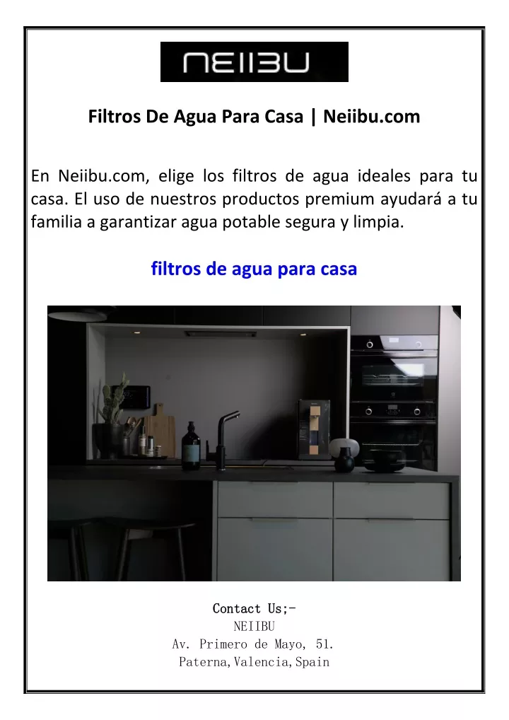 filtros de agua para casa neiibu com