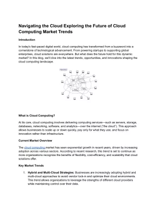 Global Cloud Computing Market Analysis and Future Trends