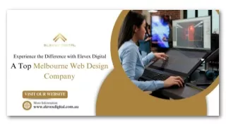 Experience the Difference with Elevex Digital, A Top Melbourne Web Design Company