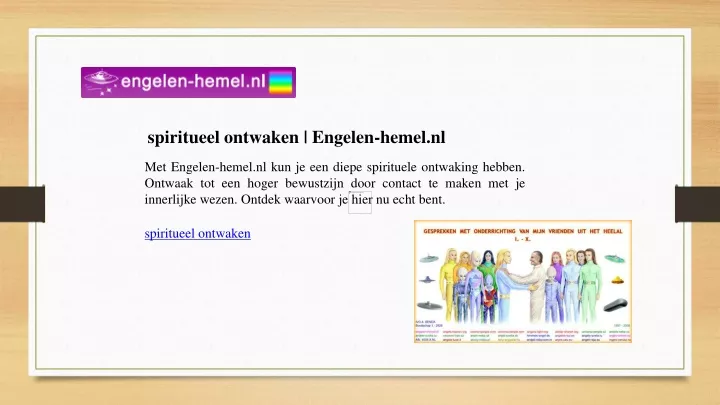 spiritueel ontwaken engelen hemel nl