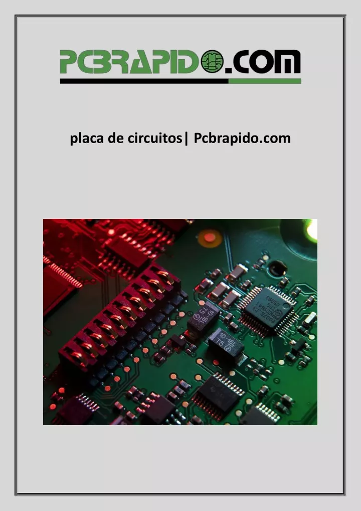 placa de circuitos pcbrapido com