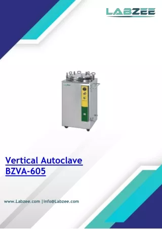 Vertical Autoclave 35L