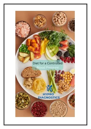 Diet for a Controlled Blood Pressure