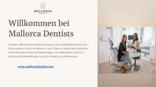 Zahnarzt Mallorca Deutsch: Ihr Partner für perfekte Zahngesundheit