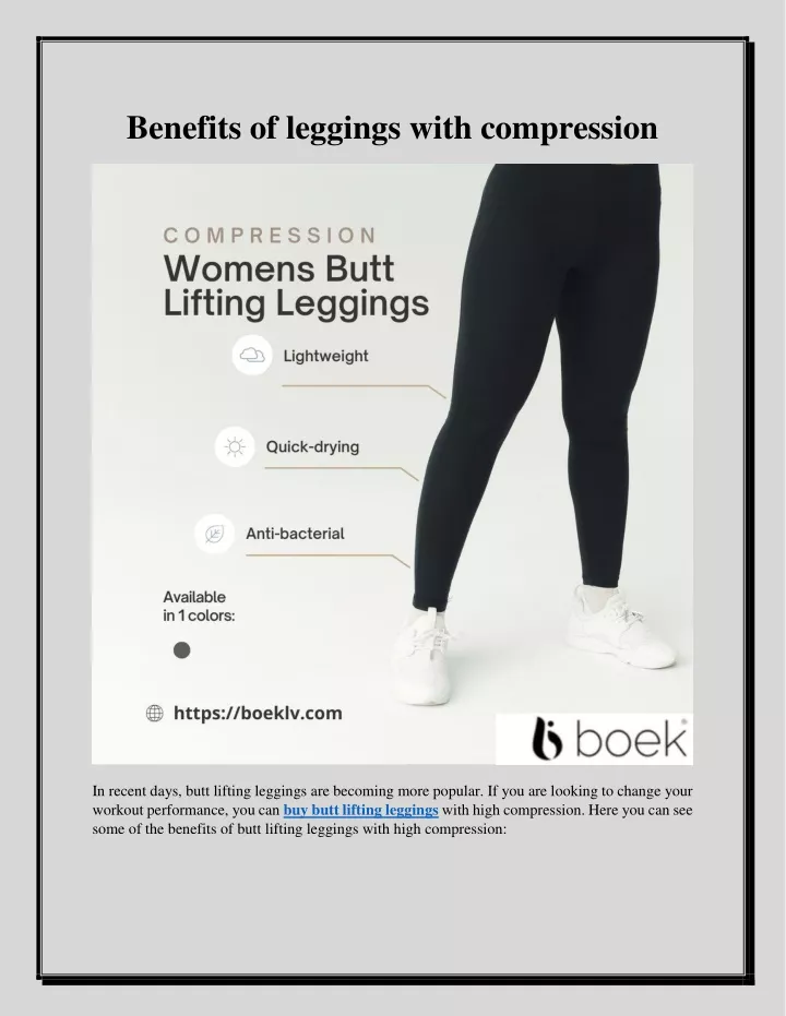 benefits of leggings with compression