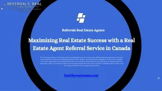 referrals real estate agents