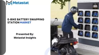 e bike battery swapping station market
