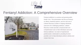 Fentanyl Addiction A Comprehensive Overview