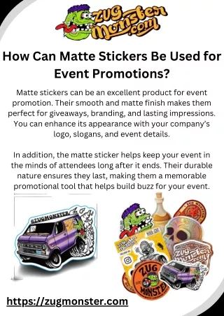 Premium Matte Stickers - Customizable & Durable for Any Surface