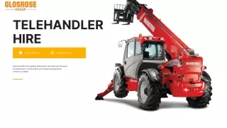 telehandler hire