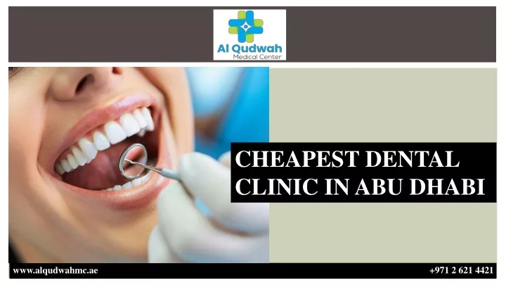 cheapest dental clinic in abu dhabi