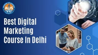 Best Digital Marketing Course In Delhi