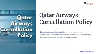Qatar Airways Cancellation Policy