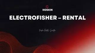 Electrofisher – RENTAL