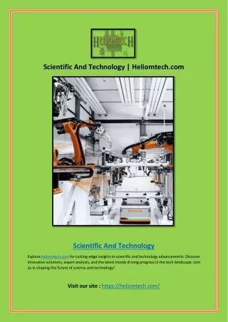 scientific and technology heliomtech com