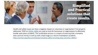 OHAS Certification