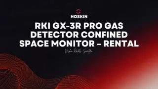 RKI GX-3R Pro Gas Detector Confined Space Monitor – RENTAL