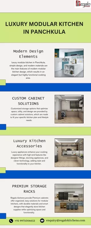 luxury modular kitchen in panchkula