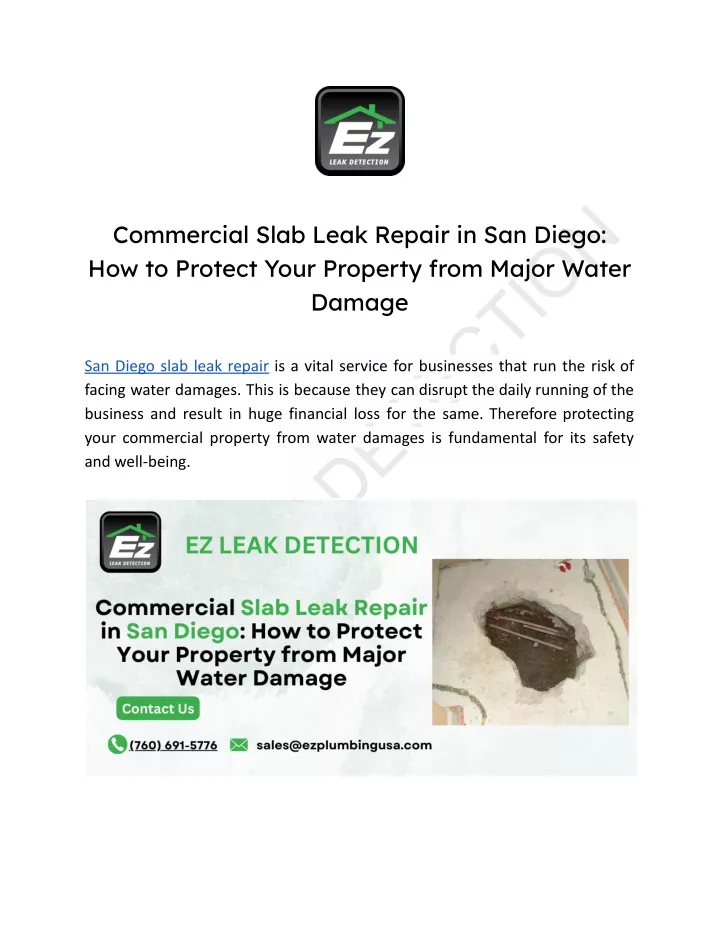 ez leak detection