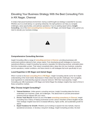 elevating your business strategy with the best