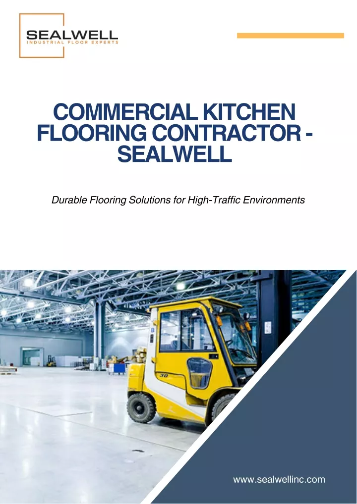 commercial kitchen flooring contractor sealwell