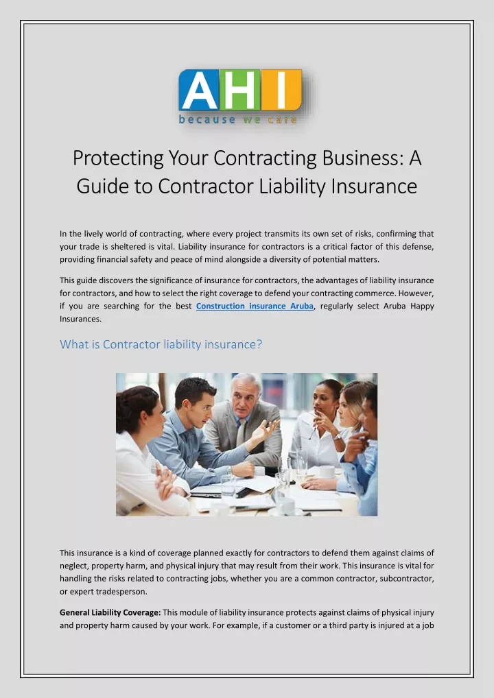 protecting your contracting business a guide