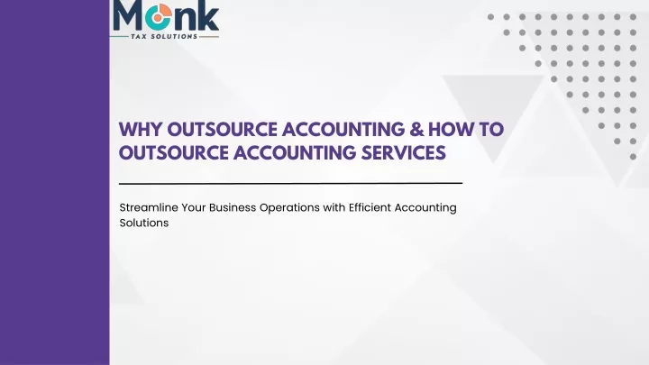 why outsource accounting how to outsource