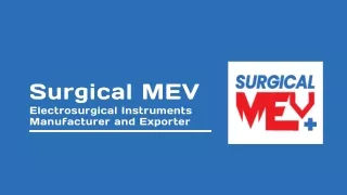 surgical mev electrosurgical instruments