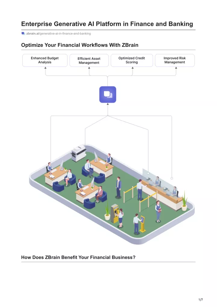 enterprise generative ai platform in finance