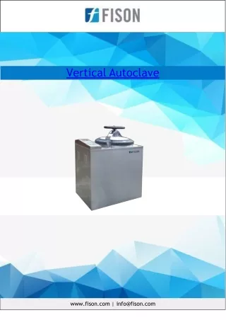 Vertical-Autoclave 50 L