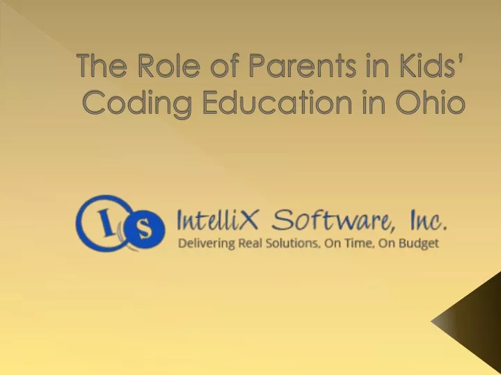 the role of parents in kids coding education in ohio