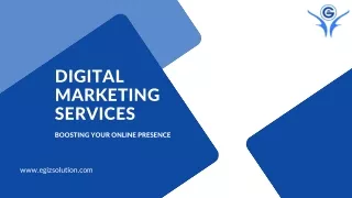 Effective Digital Marketing Services to Grow Your Online Presence