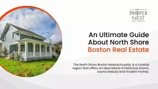 An Ultimate Guide About North Shore Boston Real Estate