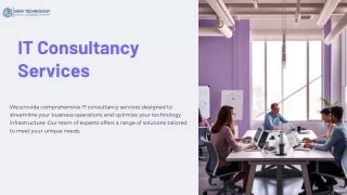 Unlock Your Technology’s Potential with IT Consultancy