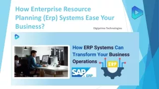 how enterprise resource planning erp systems ease your business
