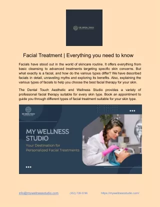 Facial Treatments: Unveiling the Secrets to Radiant Skin