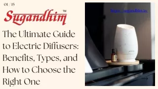 The Ultimate Electric Aroma Diffuser Guide: Transform Your Space with Scent