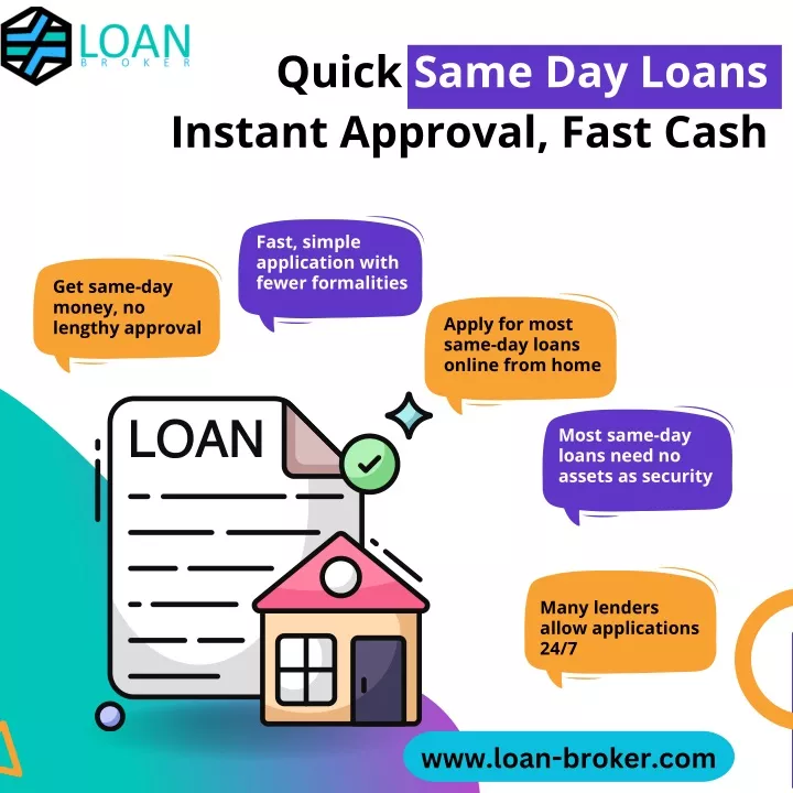 quick same day loans instant approval fast cash