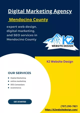 Digital Marketing Agency Mendocino County