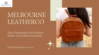 Your Destination for Premium Leather Bags