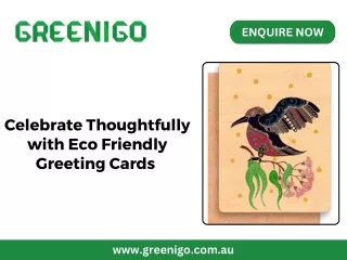 Celebrate Thoughtfully with Eco Friendly Greeting Cards