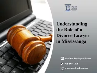 Understanding the Role of a Divorce Lawyer in Mississauga