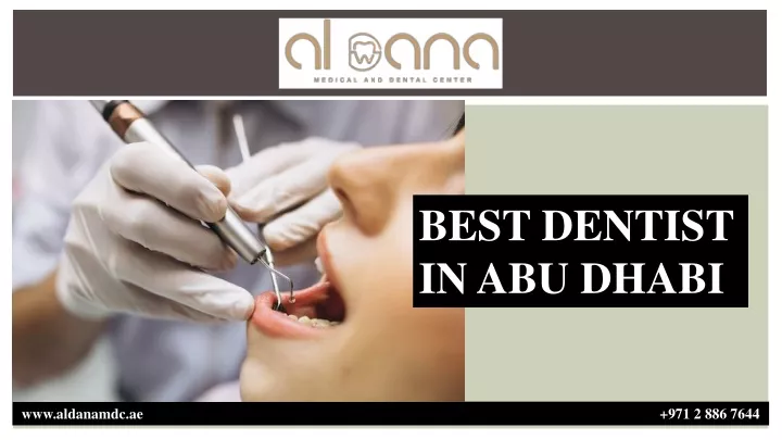 best dentist in abu dhabi