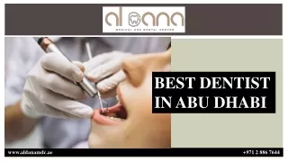 BEST DENTIST IN ABU DHABI