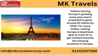 Europe Tourist Visa Agents In Delhi