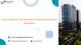 how to migrate your website to a new host without