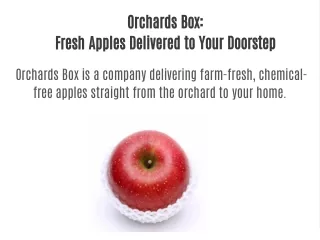 Sweet and Flavorful Apples